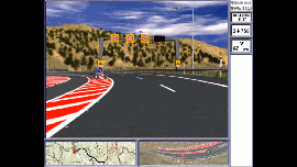 Egnatia motorway. Detailed Simulation